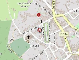 Carte de Ecole Primaire à Lormes