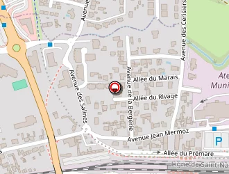 Carte de Le Mermoz à Baule-escoublac (la)