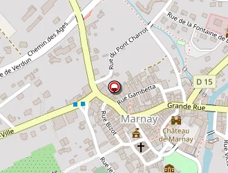 Carte de Espace Beauté à Marnay