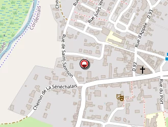 Carte de Malenfant à Cordemais