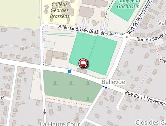 Carte de Centre De Loisirs à Esvres