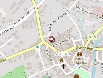 Carte de Robert Laurence à Marnay