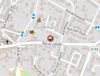 Carte de Com Com Coeur Estuaire à Cordemais