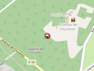 Carte de Gare De Veigné à Veigné