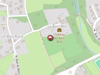 Carte de Les Briords-ctre Post Cure (asso) à Carquefou