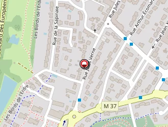 Carte de Rellier Virginie à Carquefou