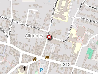 Carte de Société Le Prieuré à Allonnes