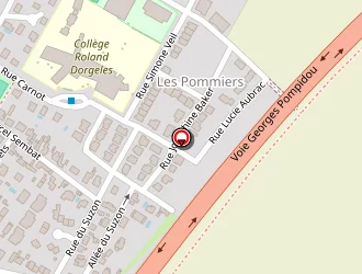 Carte de Dancre Pierrette à Longvic