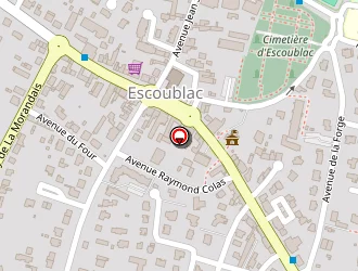 Carte de Auto Ecole Du Centre à Baule-escoublac (la)