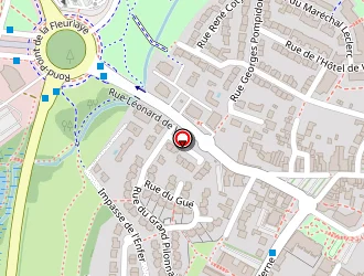 Carte de Clinique Vétérinaire Du Cèdre Bleu à Carquefou