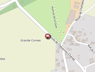 Carte de Le Colombier De Corvol à Corvol-d'embernard