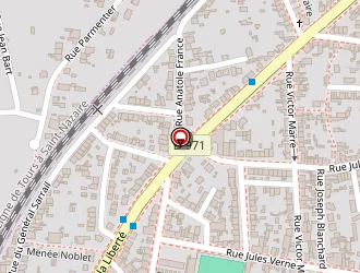 Carte de Carrefour City à Saint-nazaire