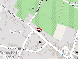 Carte de New Home à Benais