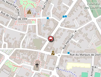 Carte de La Poste à Carquefou