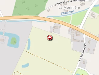 Carte de Camping Le Pô Doré à Allonnes