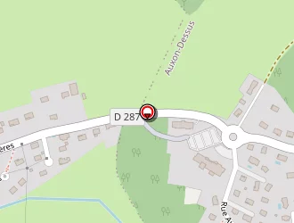 Carte de Electric Service à Auxon-dessous