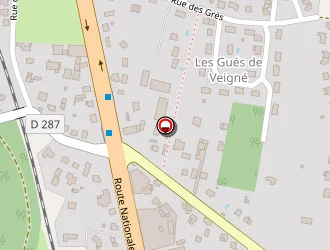 Carte de Girard Frédéric à Veigné