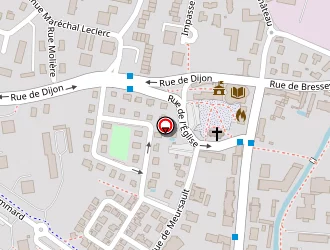 Carte de La Poste à Chevigny-saint-sauveur