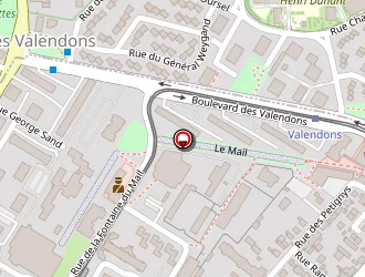 Carte de Centre De Loisirs à Chenôve