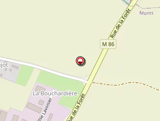 Carte de Interaba à Monts