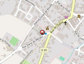 Carte de Ecole Privée St Joseph à Brain-sur-allonnes