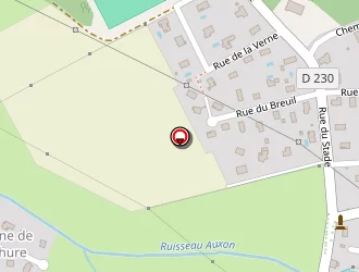 Carte de Complexe Sportif à Auxon-dessous