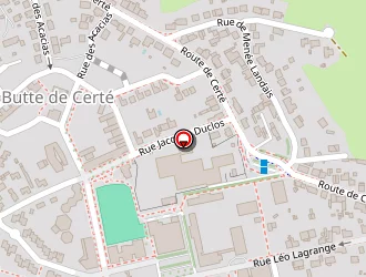 Carte de Centre Medico Social à Trignac