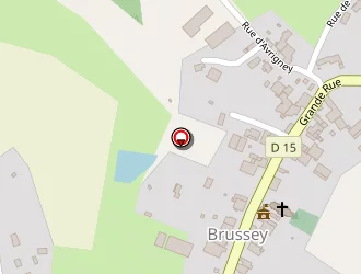 Carte de Circuit De Randonnee à Brussey