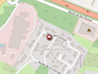 Carte de Folle Effiloche Couture à Guérande