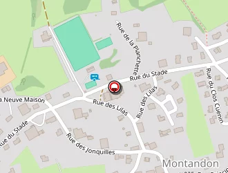 Carte de Saunier Bernard à Montandon