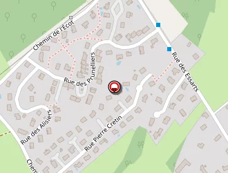 Carte de Ribeiro Daniel à Auxon-dessus