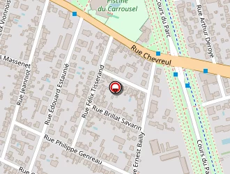 Carte de Perreau-niel Alexandre à Dijon