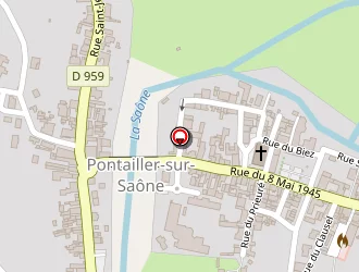 Carte de Paroisse à Pontailler-sur-saône