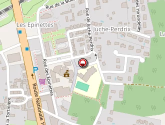 Carte de Moneyron Audrey à Veigné