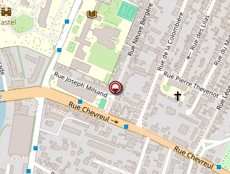 Carte de Le Parc Immobilier Bourgogne à Dijon