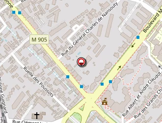 Carte de Opac De Dijon à Dijon