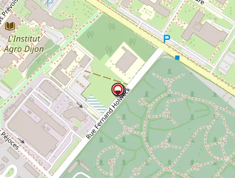 Carte de Essilor International à Dijon