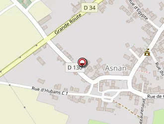 Carte de Terrain De Pétanque à Asnan