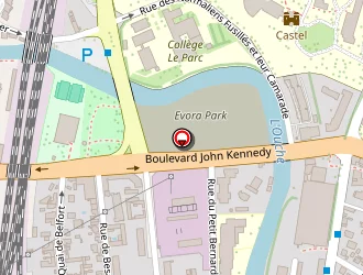 Carte de Salle Kennedy à Dijon