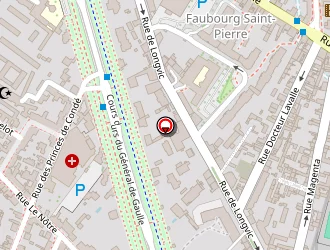 Carte de Stades Municipaux à Dijon