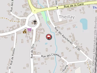 Carte de Faure Richard à Theillay