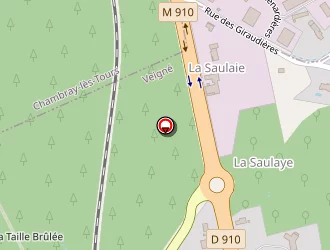 Carte de Svm Tours à Veigné