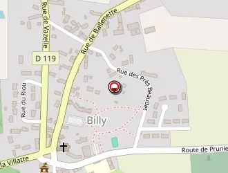 Carte de Gasnier Stéphane à Billy