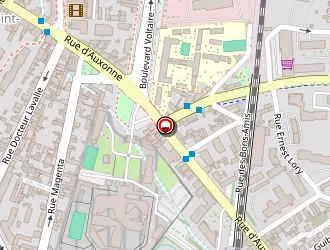 Carte de Studio 104 à Dijon