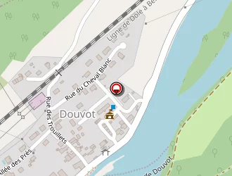 Carte de Zieba Jerzy à Ougney-douvot