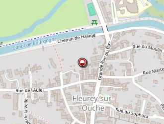 Carte de La Poste à Fleurey-sur-ouche