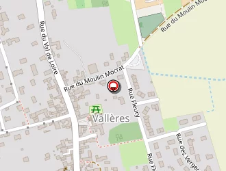 Carte de Nrpc37 à Vallères