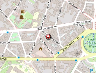 Carte de Staff Pizza à Dijon