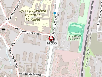 Carte de Decomat 21 à Dijon