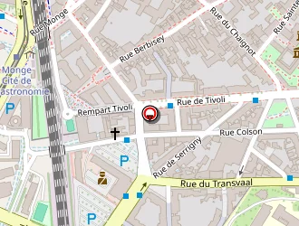 Carte de La Chineuse à Dijon